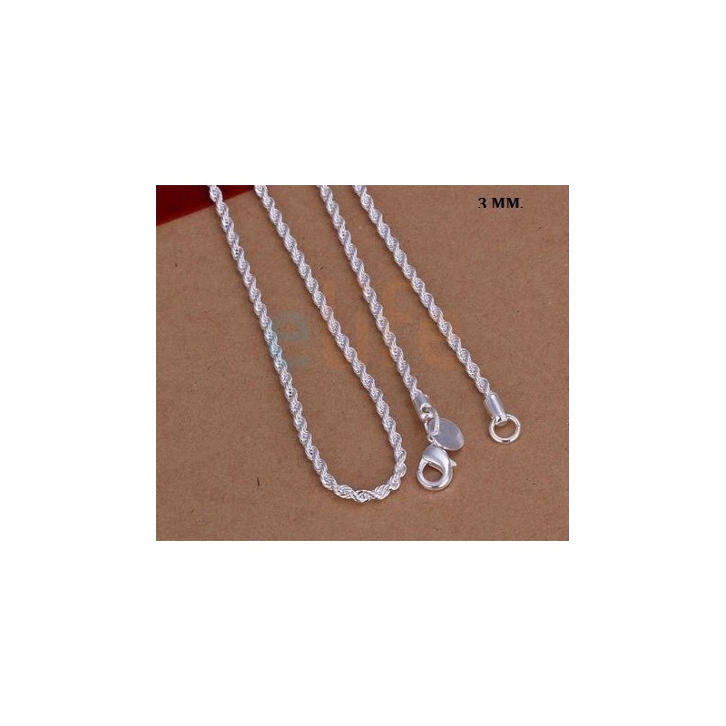 Chaine torsadée très chic