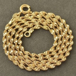 Collier chaine en Or jaune rempli 9Ct.