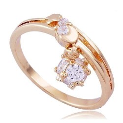 Bague or jaune rempli 10Ct