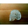 Collier Crâne Cristal de Roche – Skull en Quartz