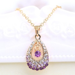 Collier  forme goutte