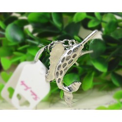  porte-clés "ESPADON - MARLIN" strass.||Bijou de sac