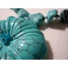 Collier Turquoise Pièce Unique – Fait Main Argent 925