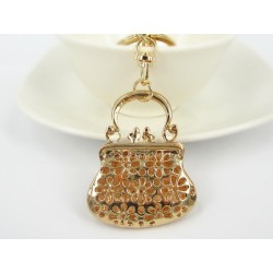  porte-clés  " SAC BOURSE " strass||Bijou de sac