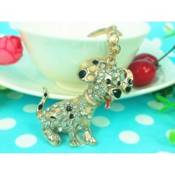  porte-clés  " CHIEN " strass||Bijou de sac