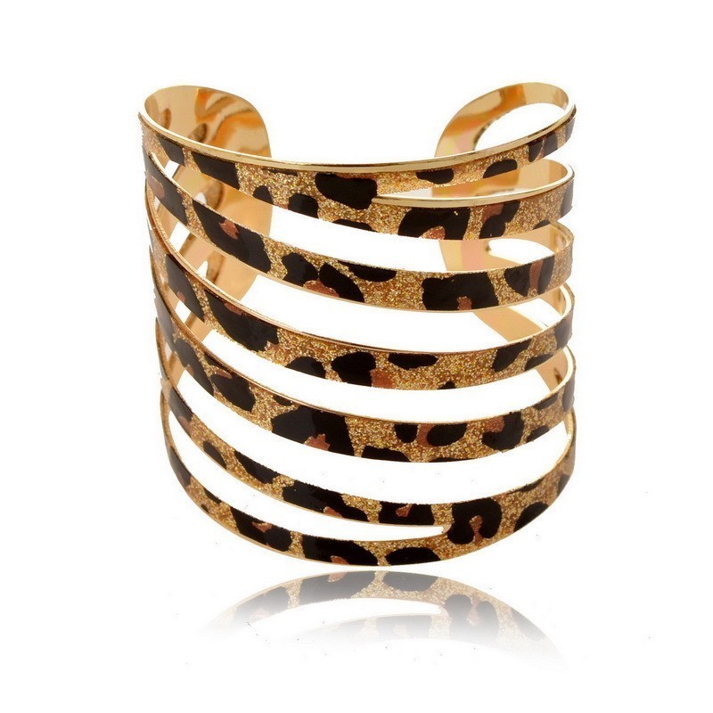 Bracelet rigide méal doré