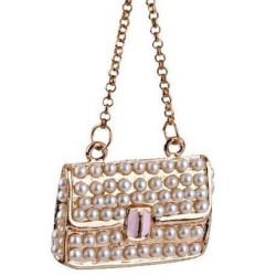  porte-clés "sac à main" perles||Bijou de sac