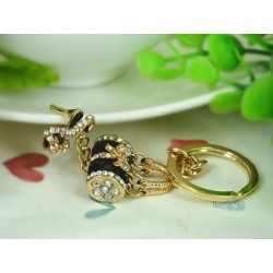  porte-clés "sac à main+escarpin" strass||Superbe qualité pour ce bijou de sac