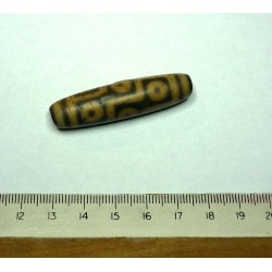  tibetain - 9 yeux tibetan.||DZI -Perle sacrée ancienne