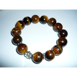 bracelet oeil de tigre naturel