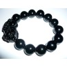 Bracelet Jade Noir Dragon Porte-Bonheur