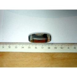  tibetain - 2 yeux tibetan.||DZI -Perle sacrée ancienne