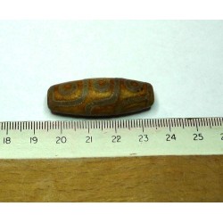  tibetain - 9 yeux - tibetan.||Superbe - DZI -Perle sacrée ancienne