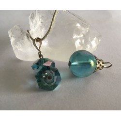Pendentif en Aqua Aura