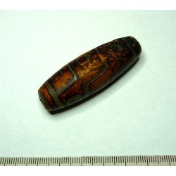  tibetain - 9 yeux - tibetan.||Superbe - DZI -Perle sacrée ancienne