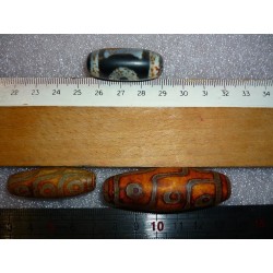  tibetain - 9 yeux - tibetan.||Superbe - DZI -Perle sacrée ancienne