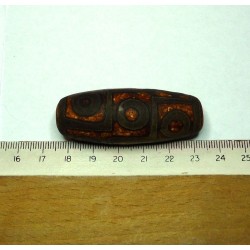  tibetain - 9 yeux - tibetan.||Superbe - DZI -Perle sacrée ancienne