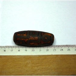  tibetain - 9 yeux - tibetan.||Superbe - DZI -Perle sacrée ancienne