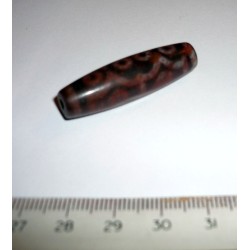  tibetain - 12 yeux - tibetan.||DZI -Perle sacrée ancienne