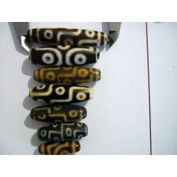  tibetain - Tibet - perle du ciel||DZI -Perle sacrée ancienne