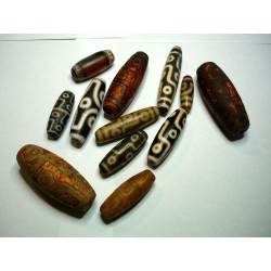  tibetain - Tibet - perle du ciel||DZI -Perle sacrée ancienne