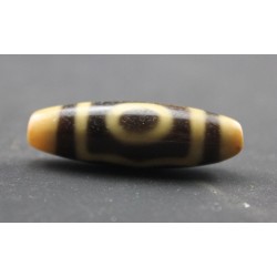  tibetain - 3 yeux tibetan.||DZI -Perle sacrée ancienne