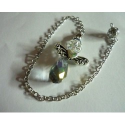 Ange Gardien en Cristal Swarowski arc-en-ciel