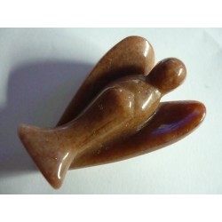  pierre de la montagne sacrée dynastie Ming||RARE : Ange sculpté main