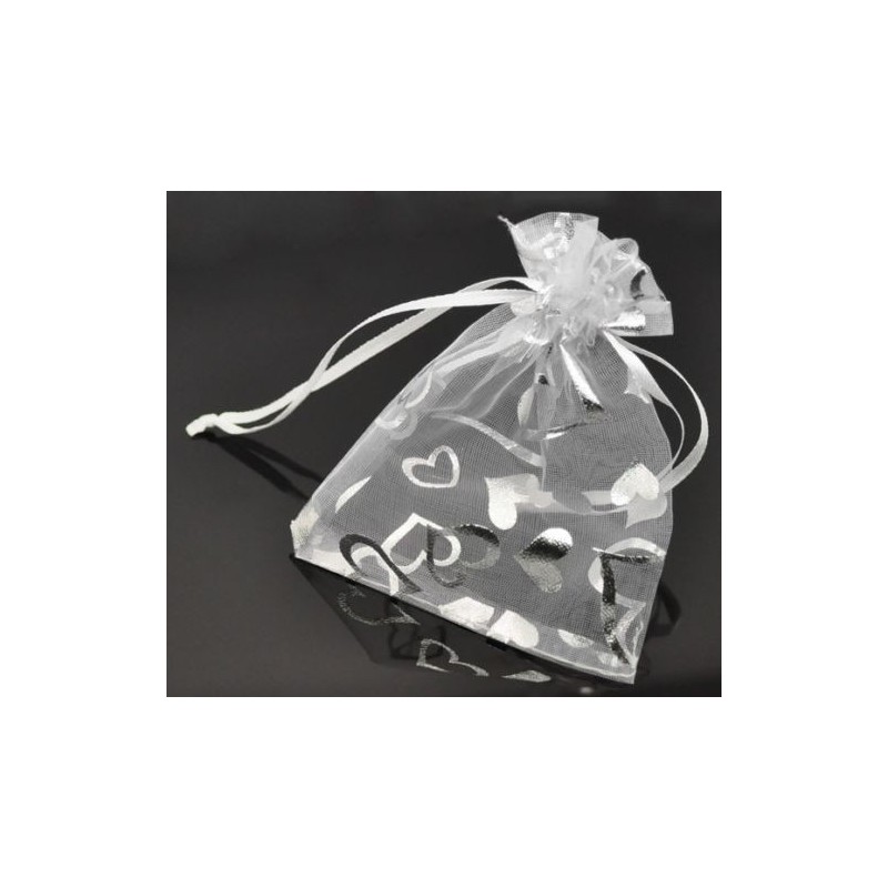 8x Pochettes cadeaux en "organza" : 8