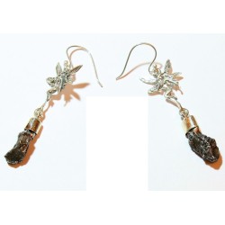 Boucles d’Oreilles Météorite Campo del Cielo Argent 925