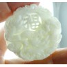 pendentif dragon jade jadéite de lantian sculpté