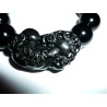 Bracelet Jade Noir Dragon Porte-Bonheur
