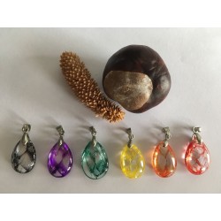 Pendentif cristal - 1 pièce à choix