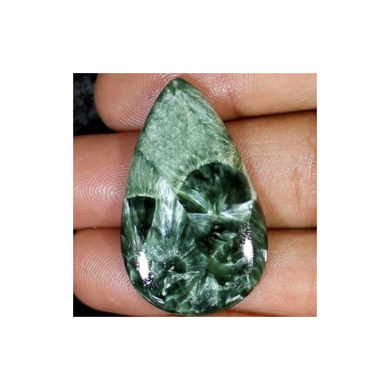 Séraphnite pierre CABOCHON||Séraphnite pierre CABOCHON