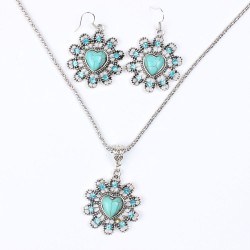 Parure Collier + Boucles-d'oreilles||Parure Collier + Boucles-d'oreilles