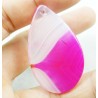 Pendentif en Agate rose – 56 x 30 mm