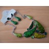 Parure : Collier + Boucles d'oreilles fantaisies