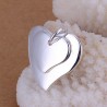 Il est arrivé !!! Très joli pendentif coeur superposés - argent .925